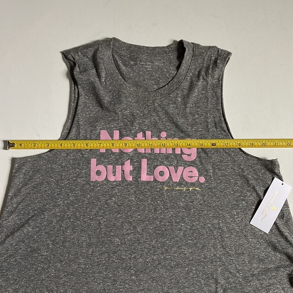 Spiritual Gangster Nothing but Love. Crop Tank  | Gray| XLarge NWT - Picture 2 of 7